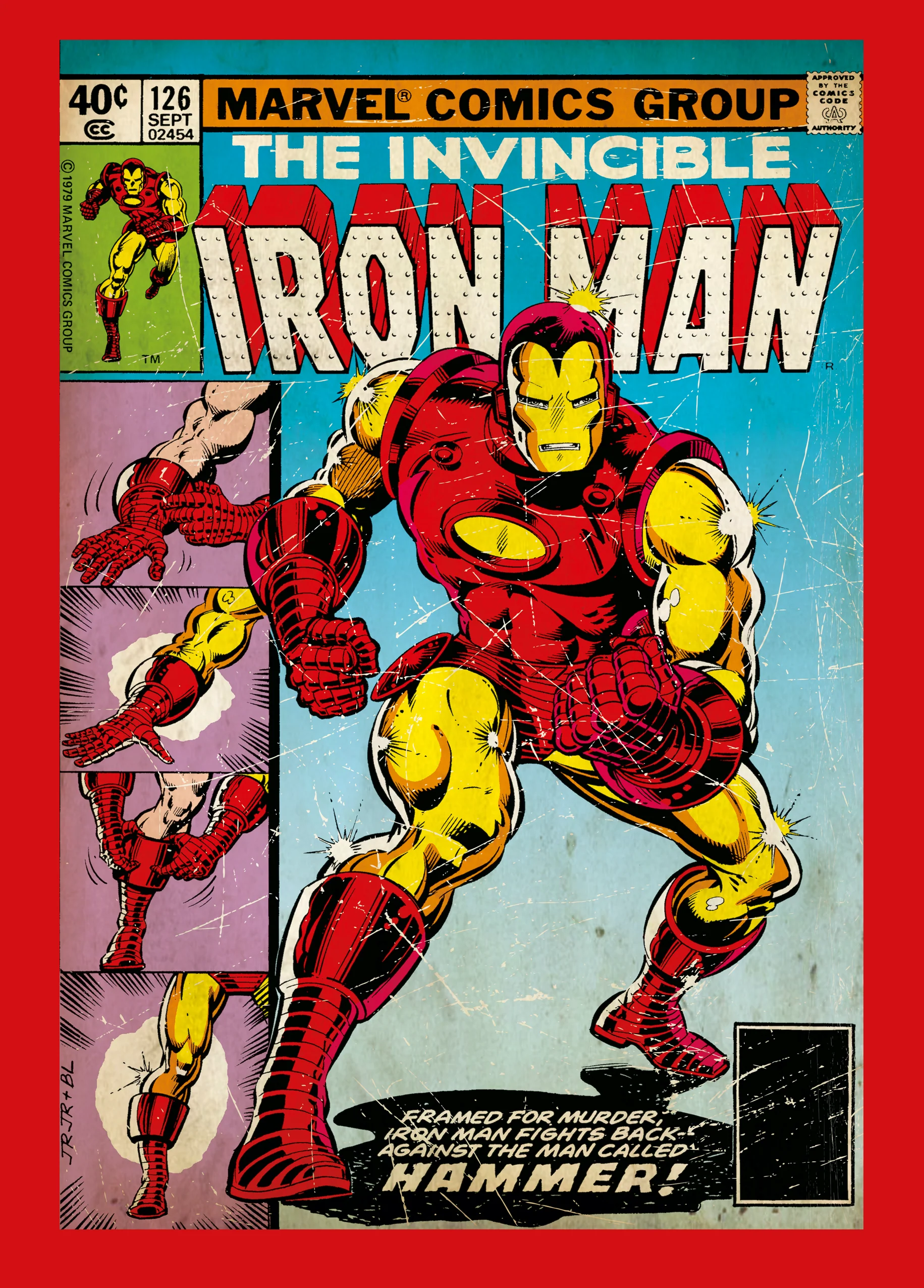 Personalised Marvel Avengers Iron Man Card