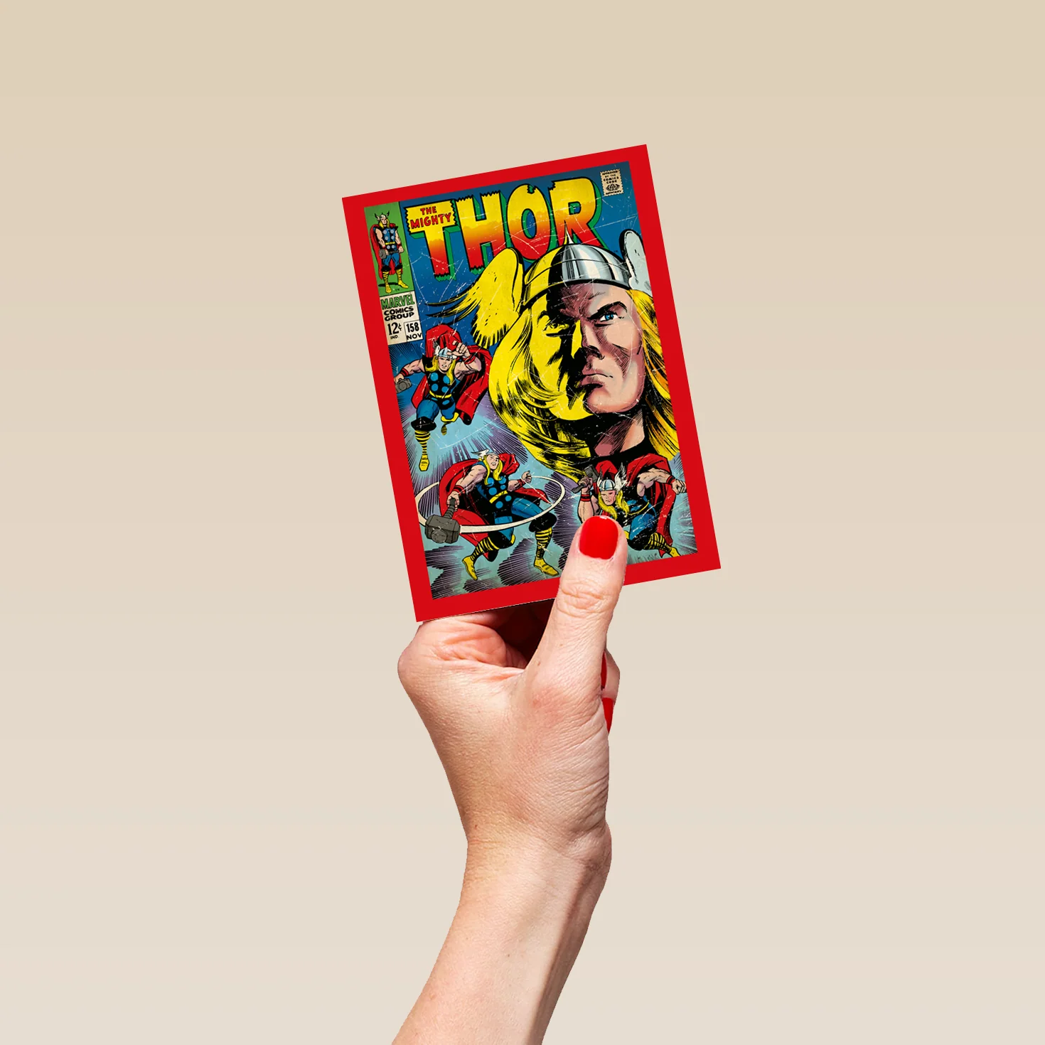 Personalised Marvel Avengers Thor Card - Image 4