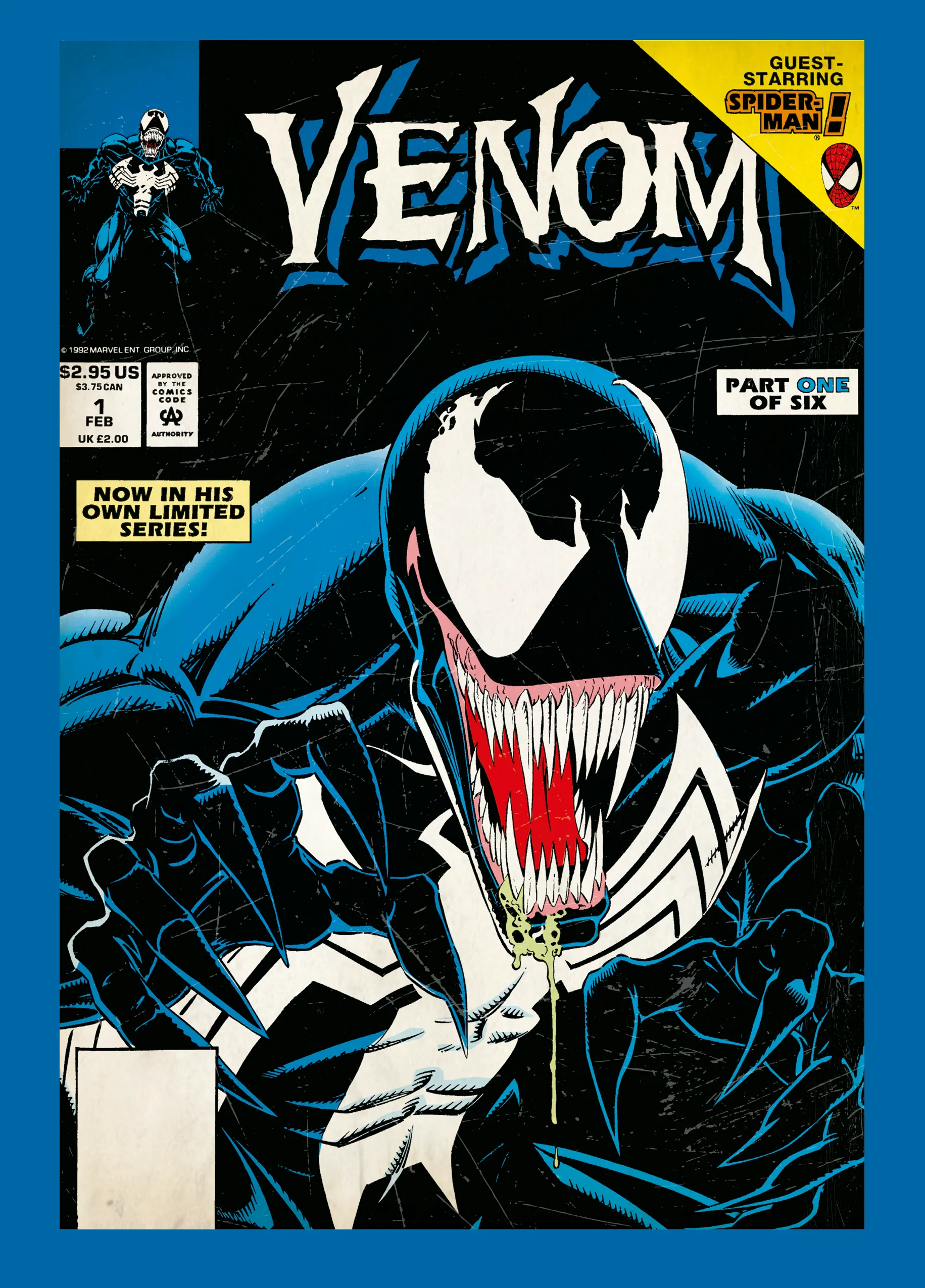 Personalised Marvel Avengers Venom Card