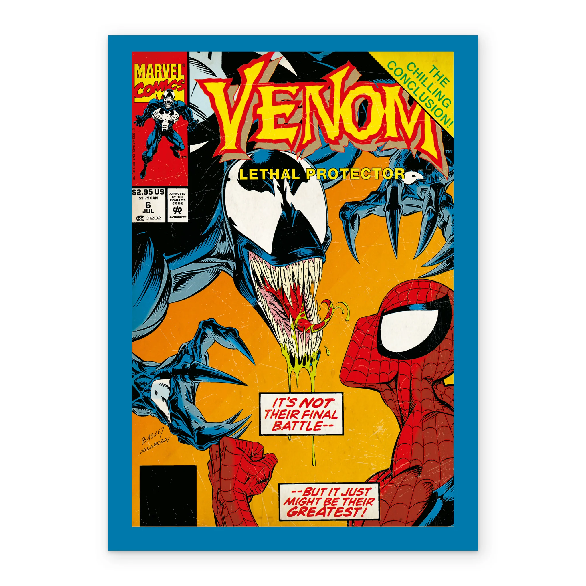 Personalised Marvel Avengers Venom Lethal Protection Card - Image 2