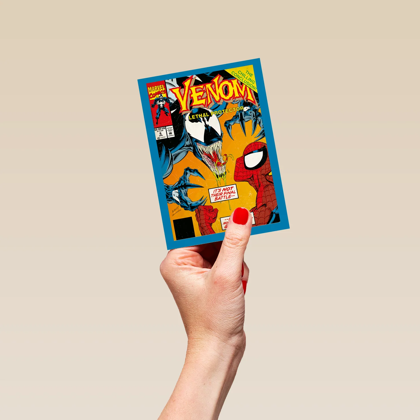 Personalised Marvel Avengers Venom Lethal Protection Card - Image 4