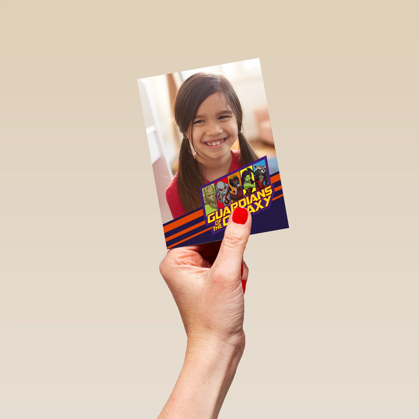 Personalised MARVEL Guardians of the Galaxy Photo Card - Image 4