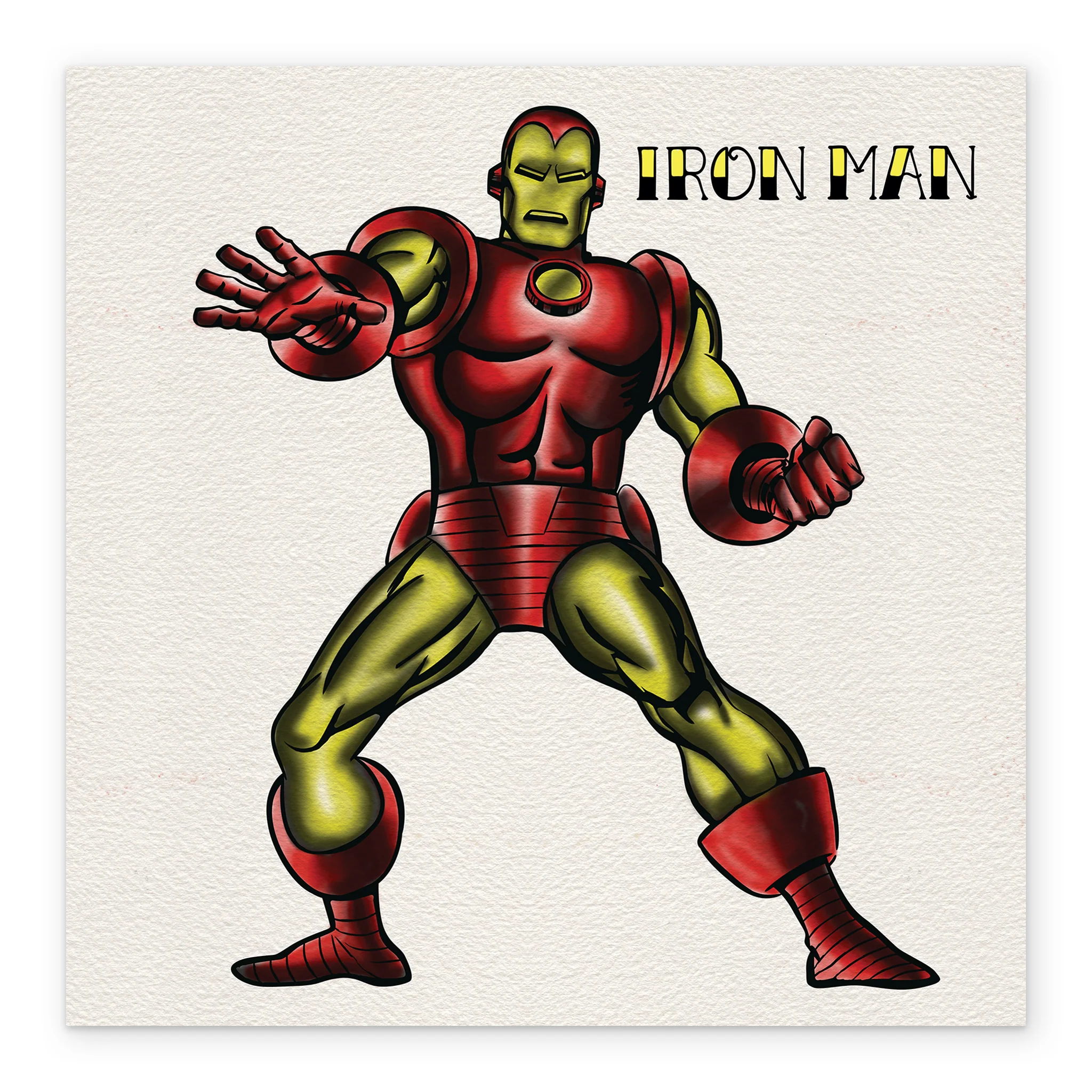 Personalised Marvel Iron Man Hero Birthday Card - Image 2