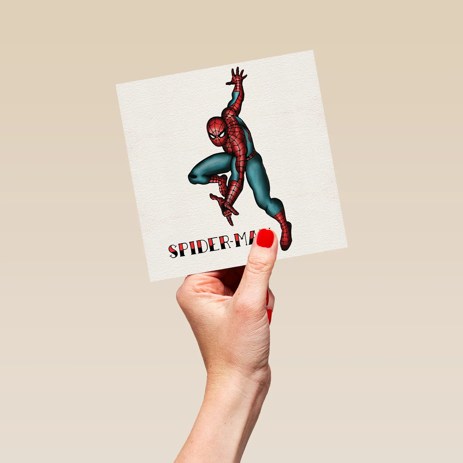 Personalised Marvel Spider-Man Hero Birthday Card - Image 5