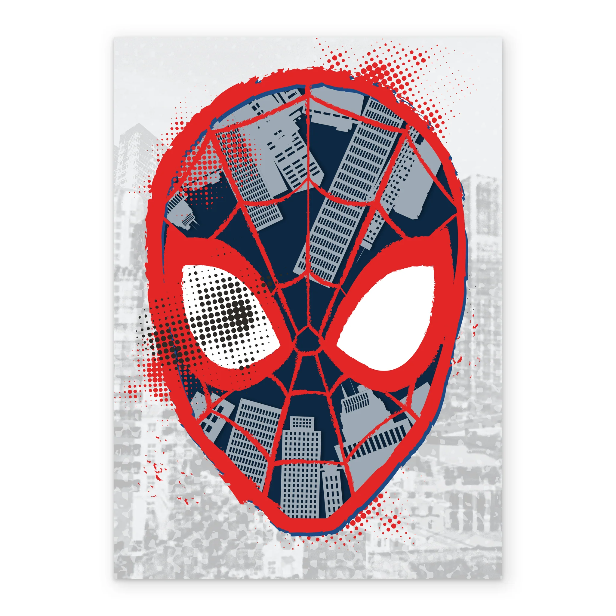 Personalised Marvel Spider-Man Mask Card - Image 2