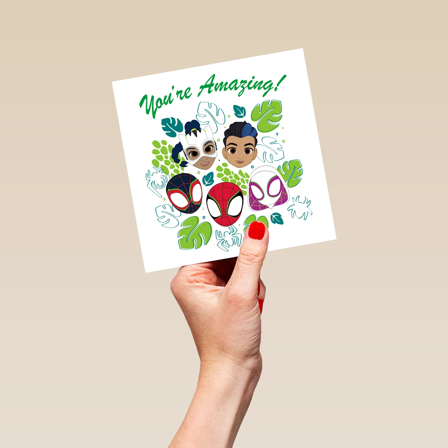 Personalised MARVEL Spider-Man 'You're Amazing' Kids Birthday Card - Image 5