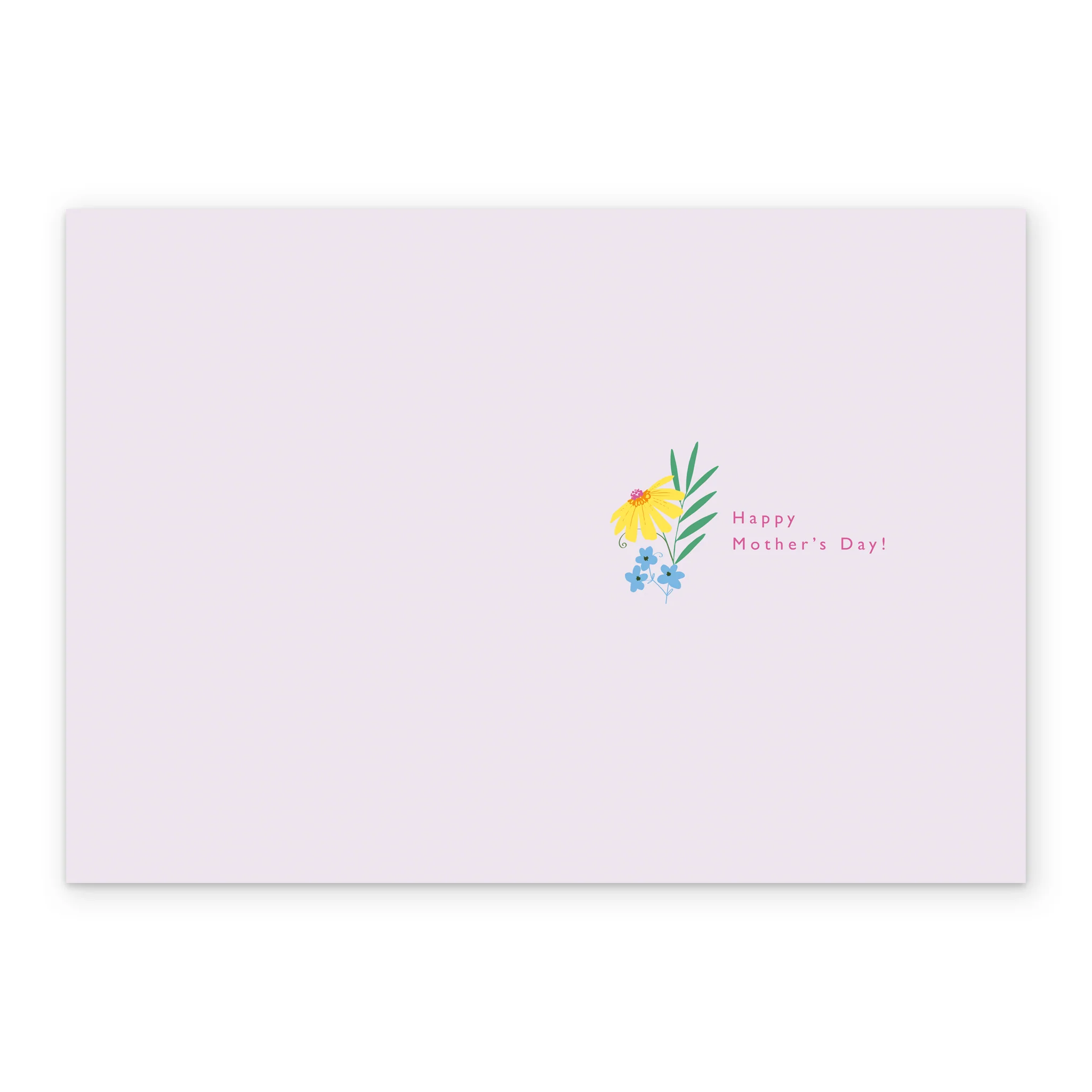 Personalised Marvellous Mum & Flowers Mother's Day Card - Image 3