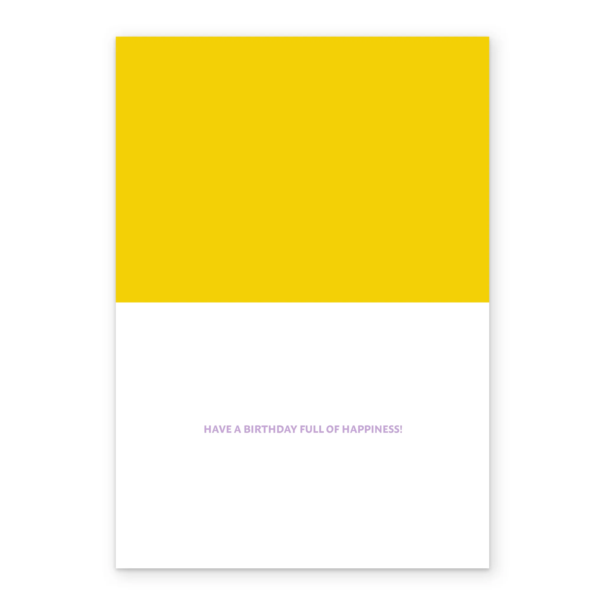 Personalised 'Miles of Smiles' Yellow Smiley Birthday Card - Image 3