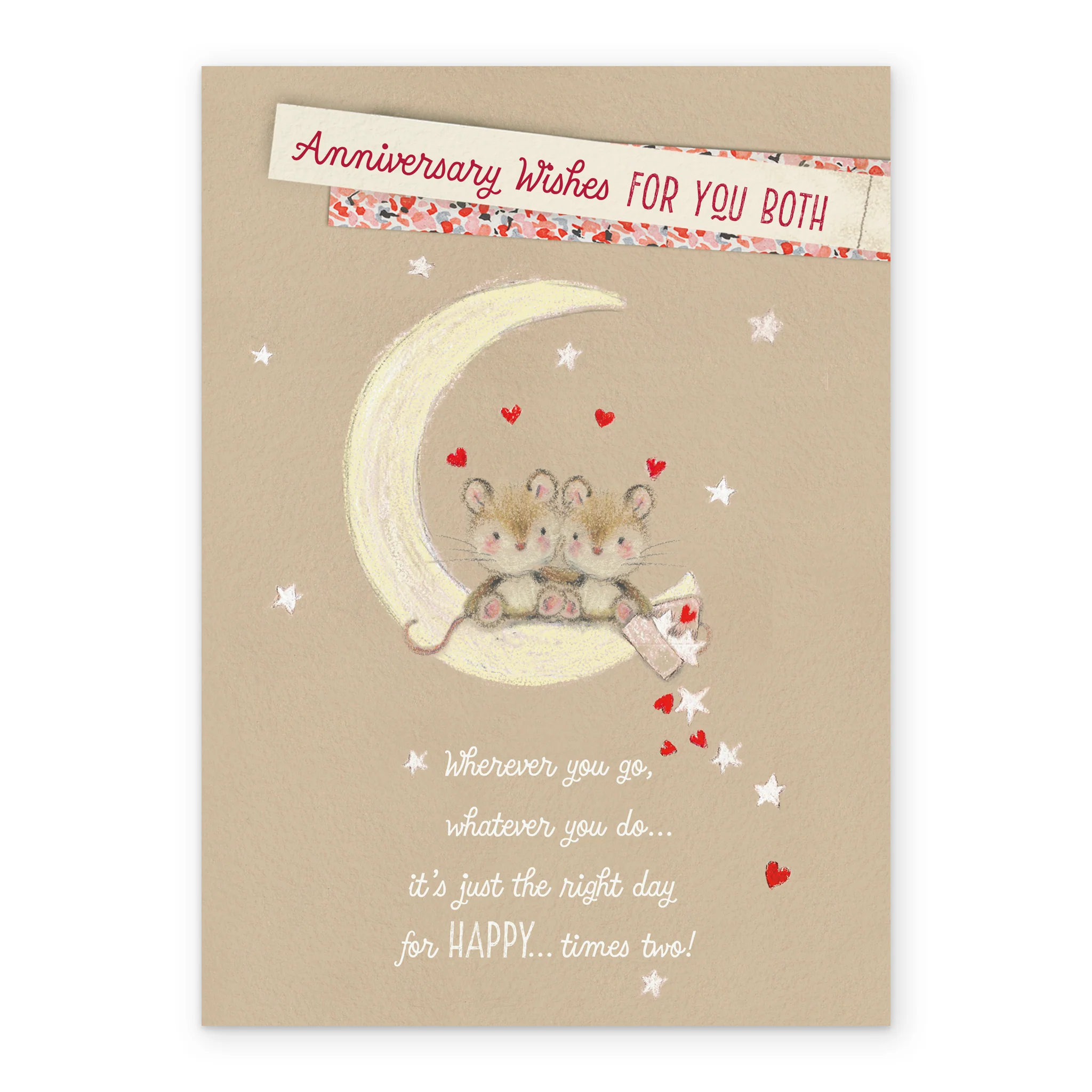 Personalised Moon And Stars Anniversary Card - Image 2