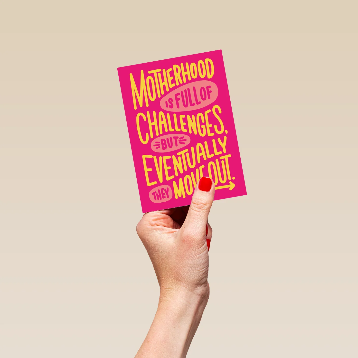 Personalised 'Motherhood Challenges' Mother's Day Card - Image 4