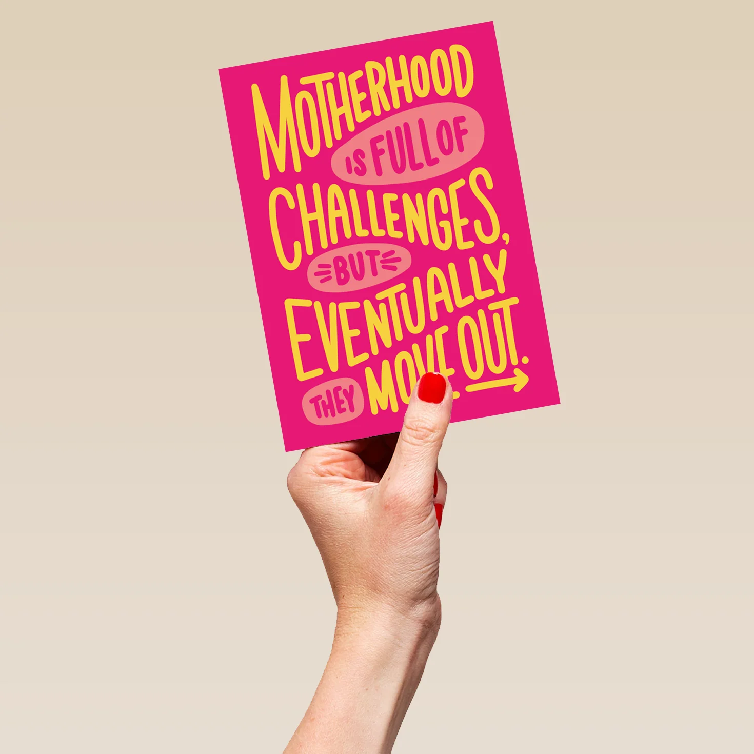 Personalised 'Motherhood Challenges' Mother's Day Card - Image 5
