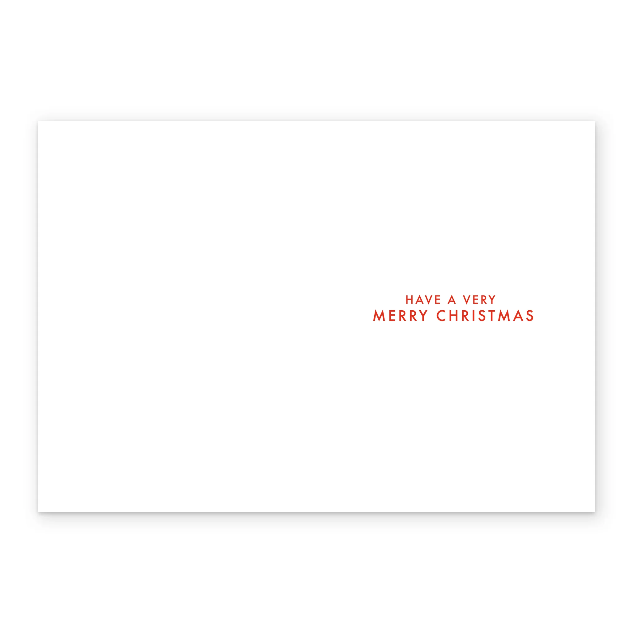 Personalised Mum & Dad Robins Heart Modern Christmas Card - Image 3