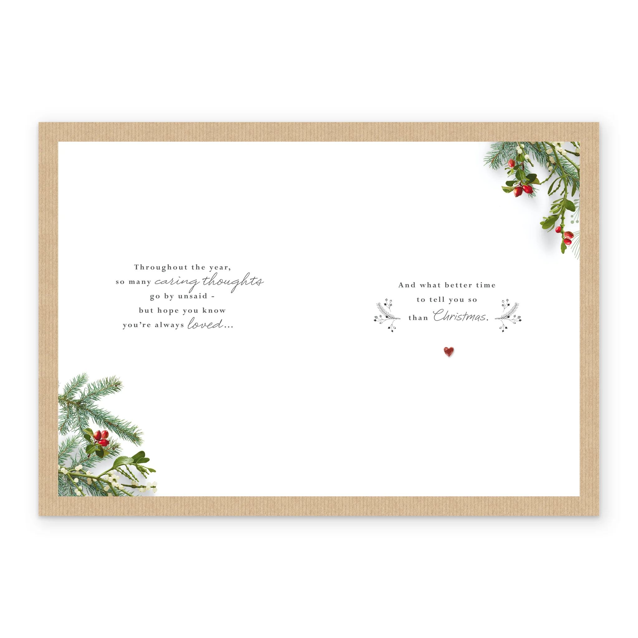 Personalised Mum Deer Heartfelt Verse Christmas Card - Image 3