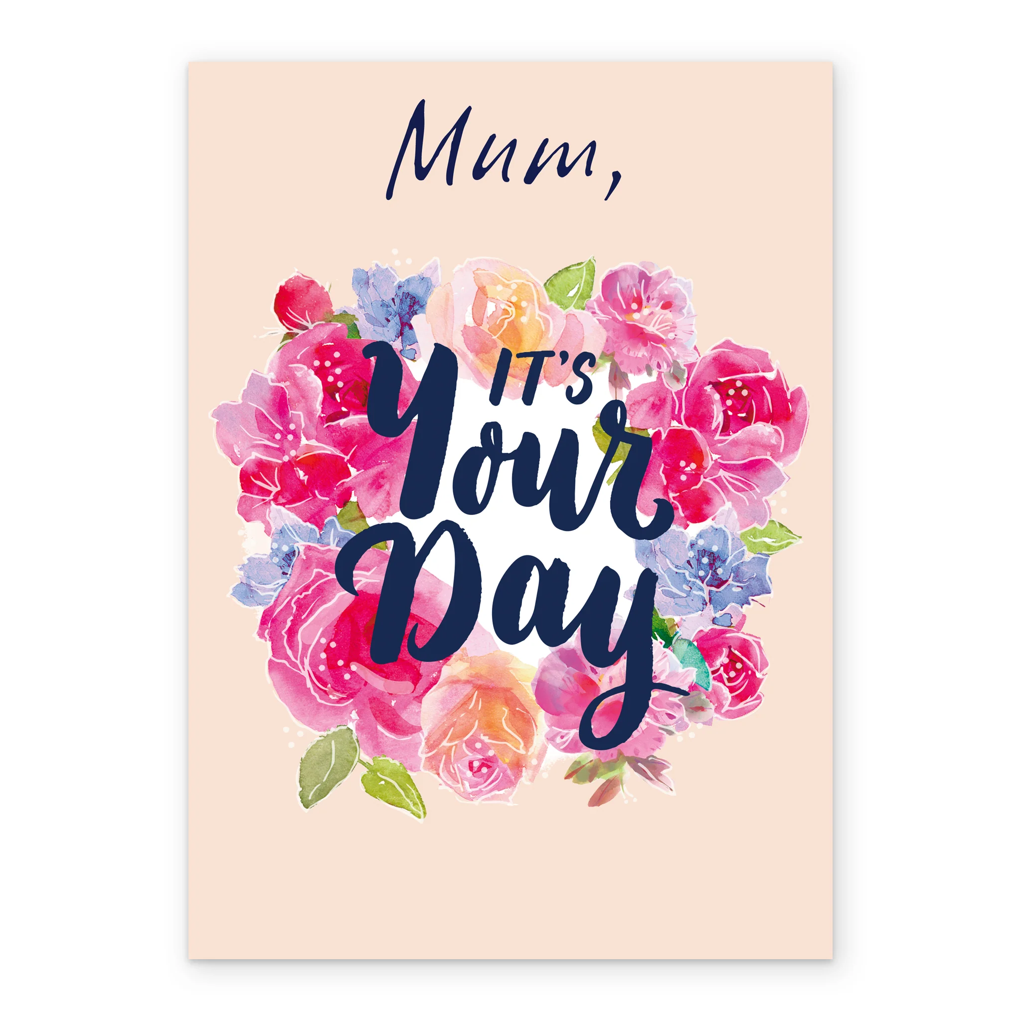 Personalised Mum Its Your Day Mother's Day Card - Image 2