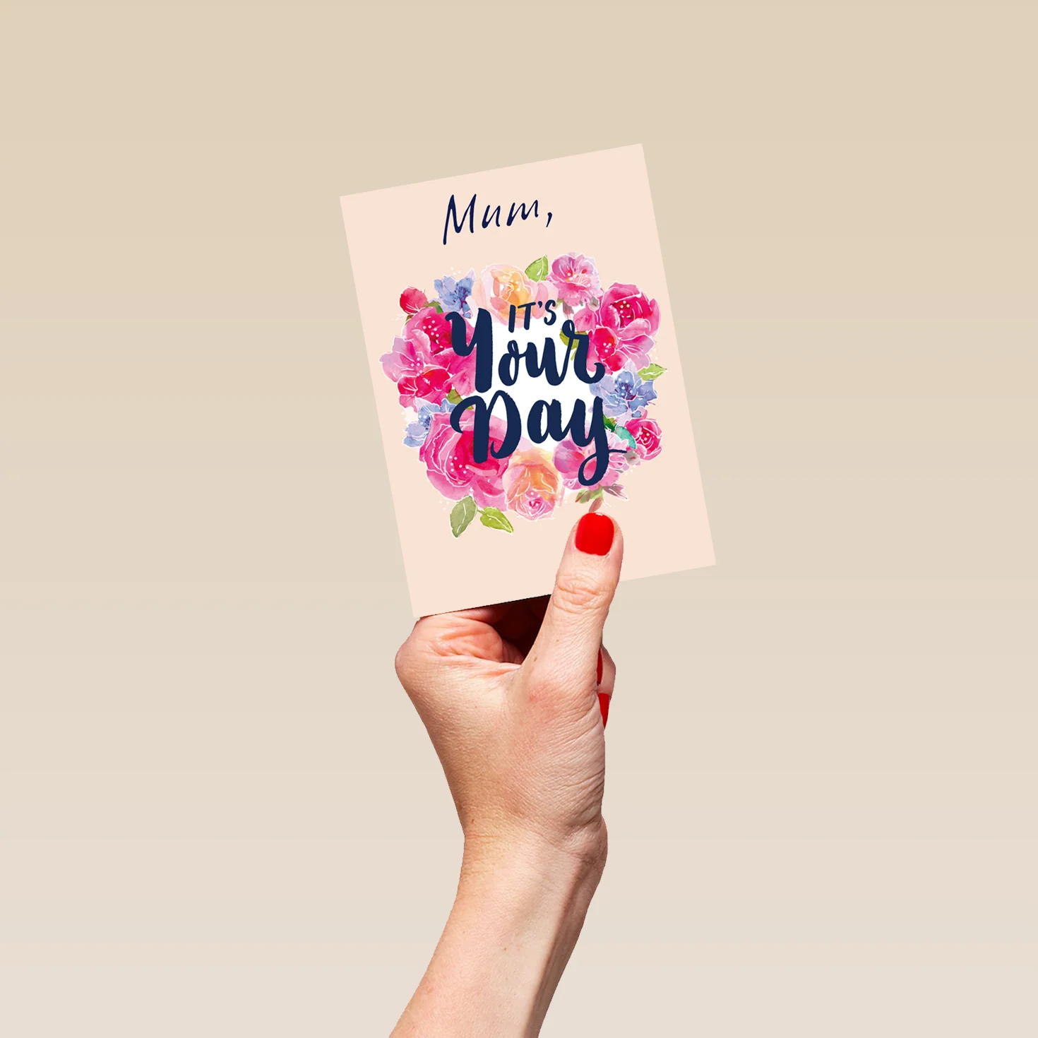 Personalised Mum Its Your Day Mother's Day Card - Image 4