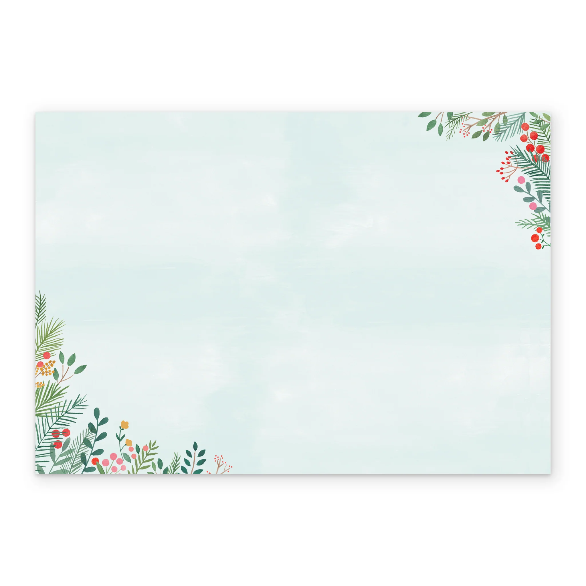 Personalised Mum Reindeer & Snow Christmas Card - Image 3