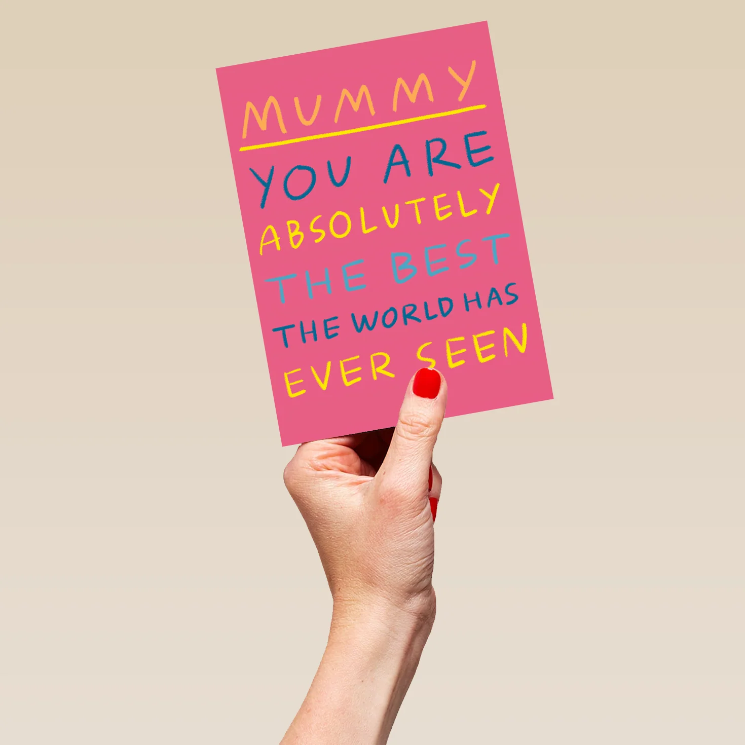 Personalised Mummy Best In The World Card - Image 5