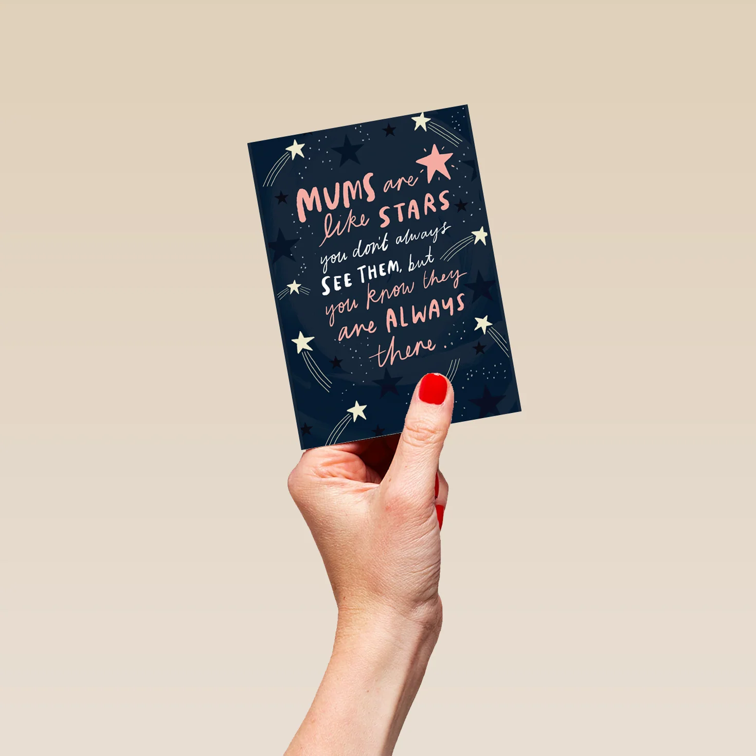Personalised Mums Are Like Stars Mother's Day Card - Image 4