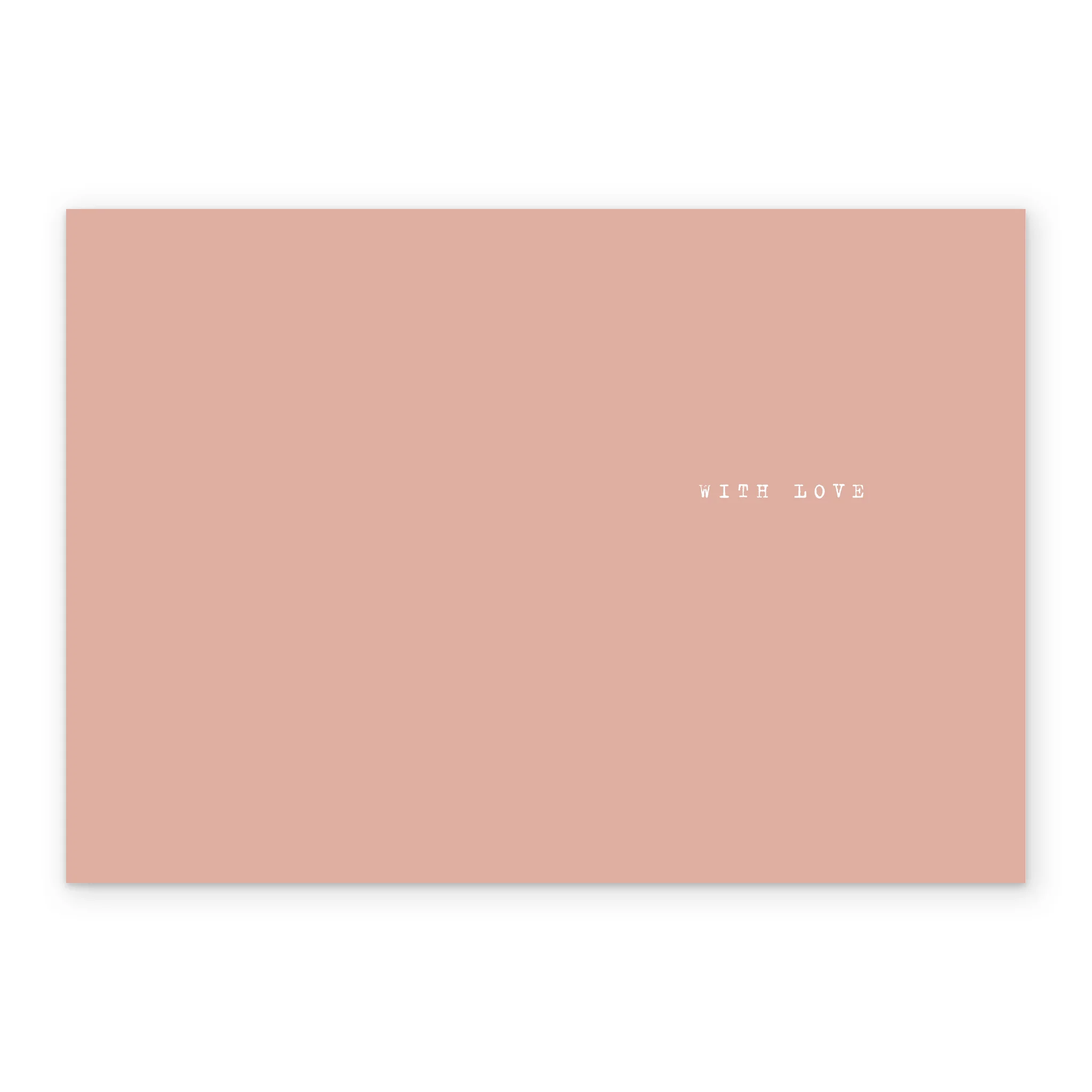 Personalised Muted Abstract Floral Anniversary Card - Image 3