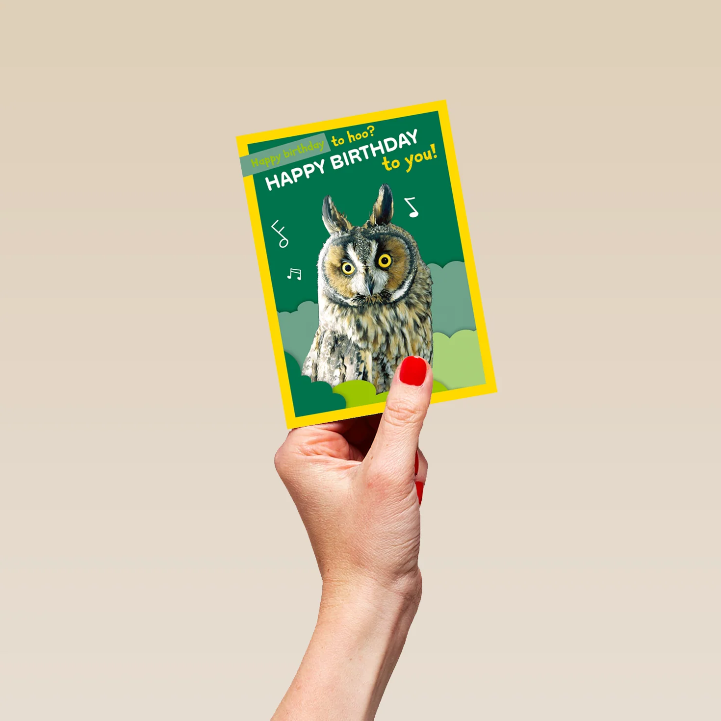 Personalised National Geographic Owl Birthday Card - Image 4