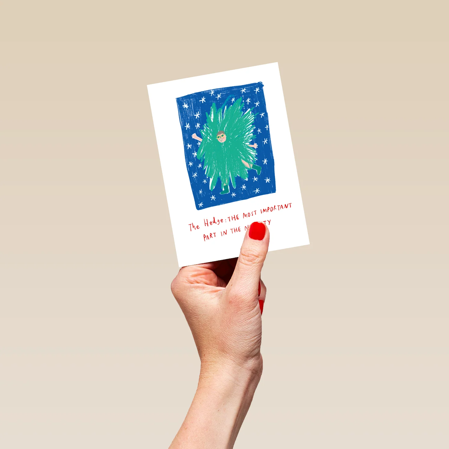 Personalised Nativity Play Christmas Card - Image 4