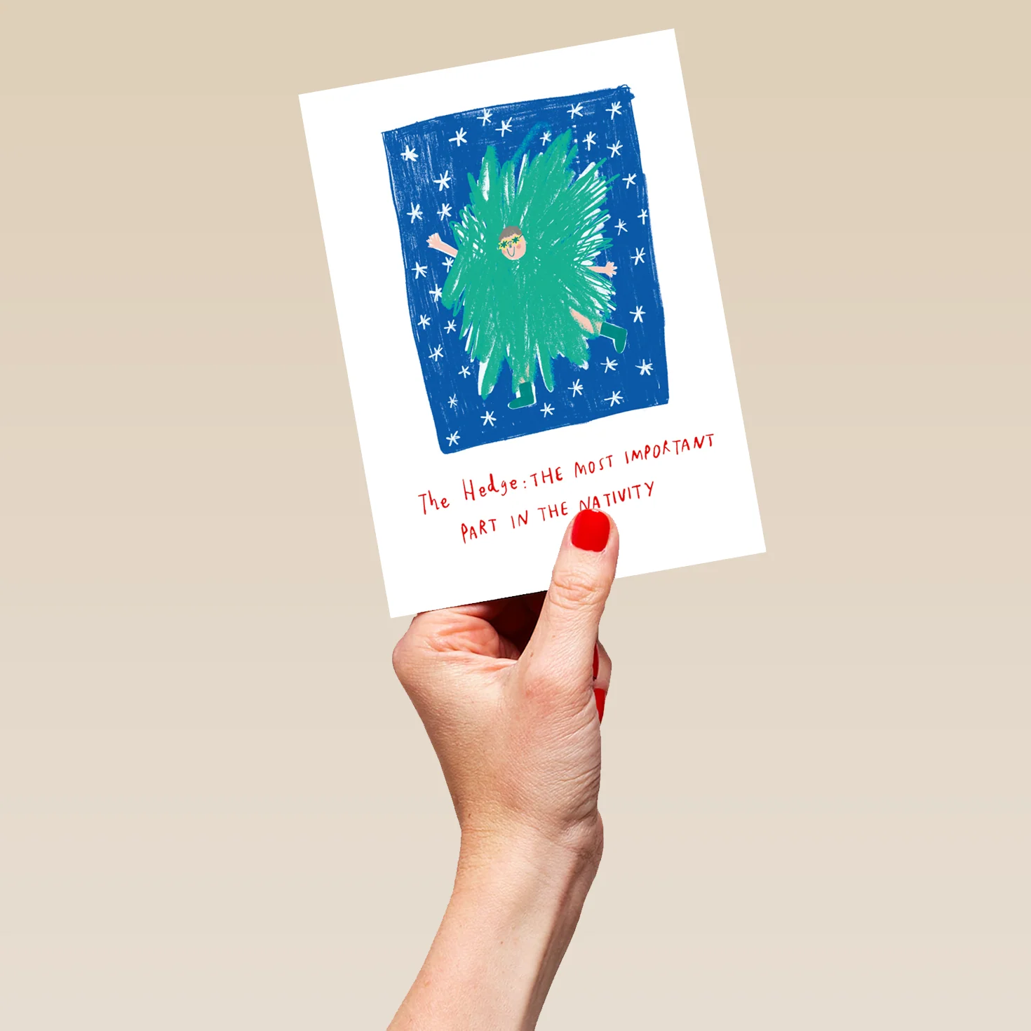 Personalised Nativity Play Christmas Card - Image 5