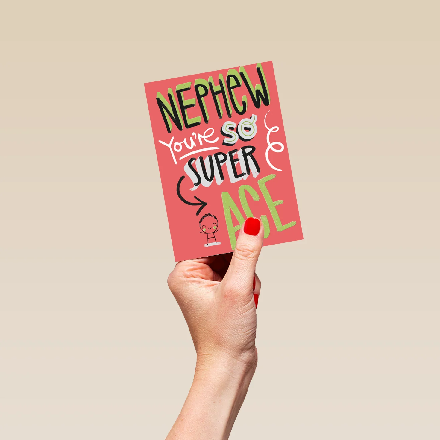 Personalised Nephew You're Ace Birthday Card - Image 4