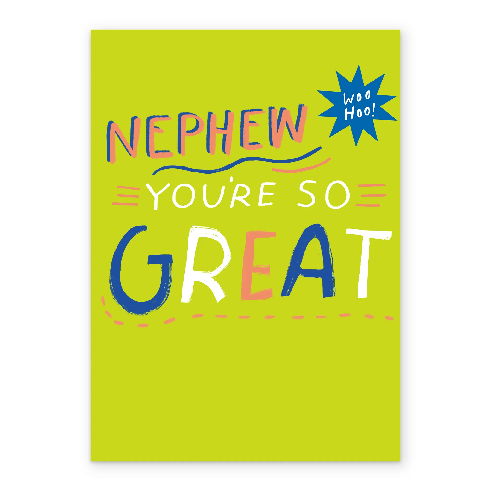 Personalised Nephew You're Great Birthday Card - Image 2
