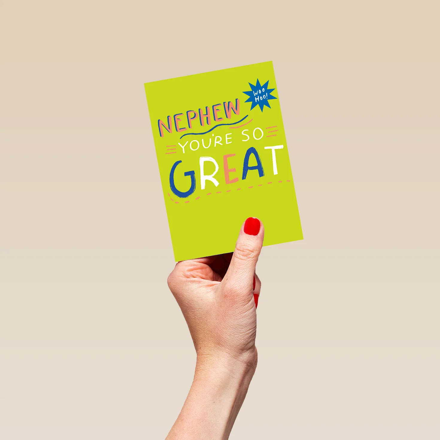 Personalised Nephew You're Great Birthday Card - Image 4