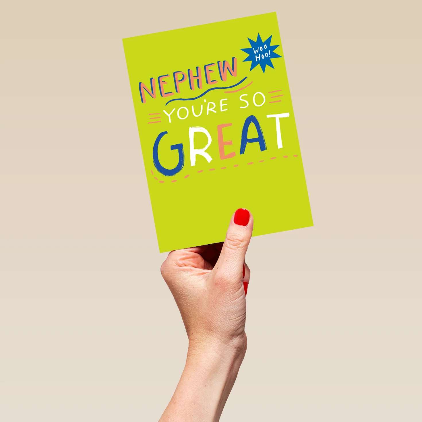 Personalised Nephew You're Great Birthday Card - Image 5