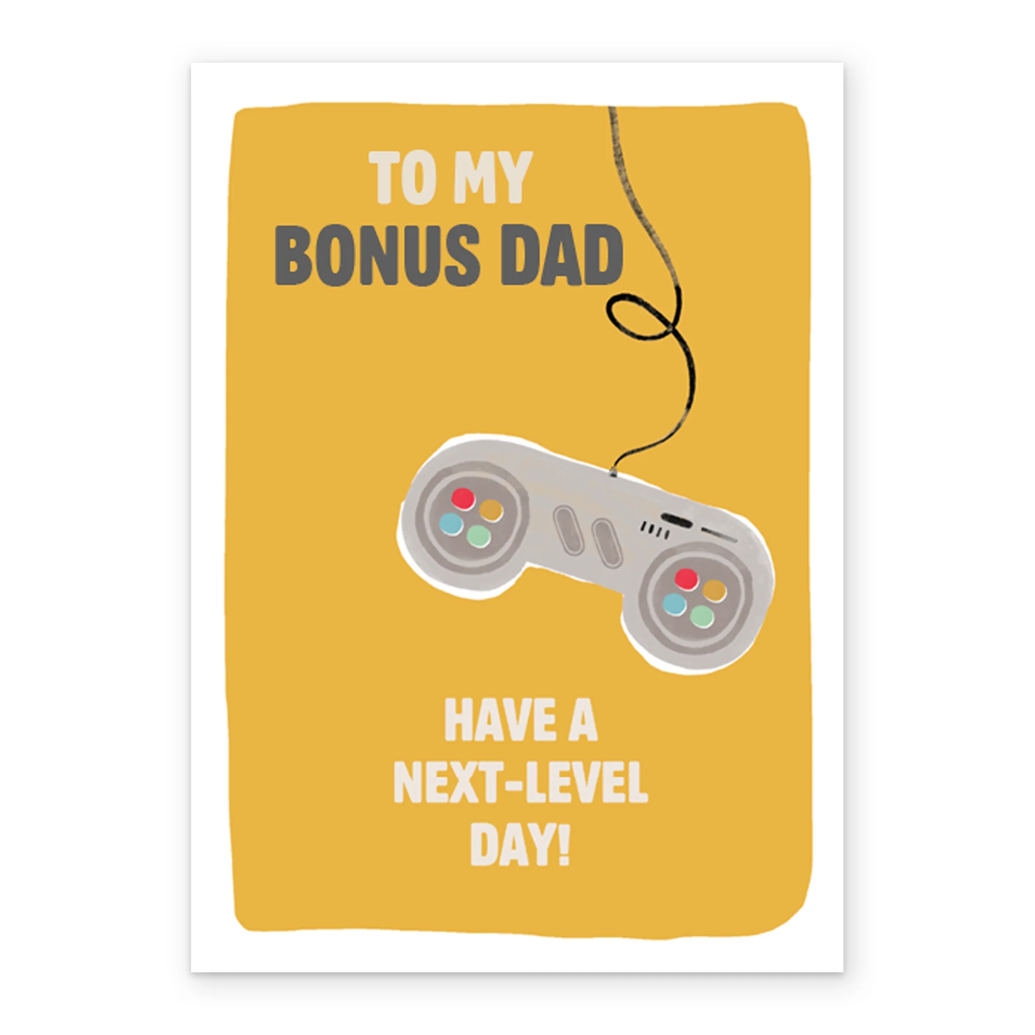 Personalised Next-Level Gaming Father's Day Card For Stepdad - Image 2