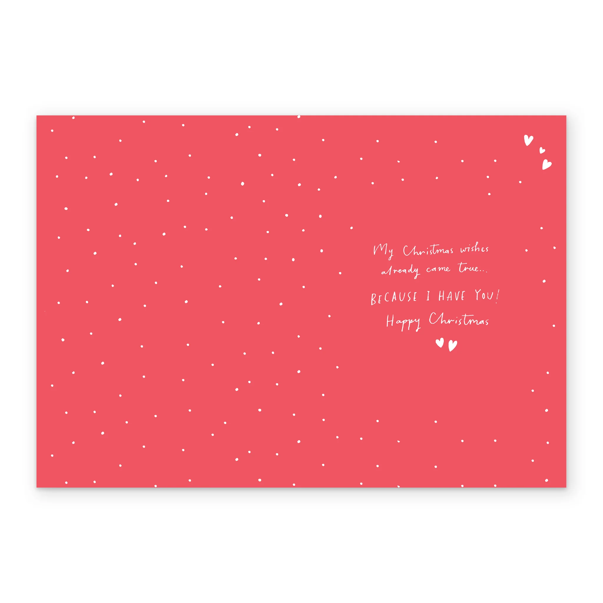 Personalised One I Love Cute Penguin Christmas Card - Image 3