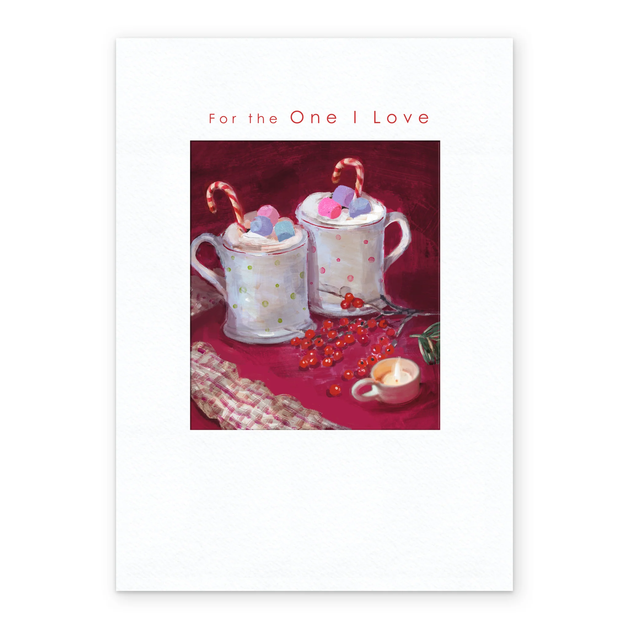 Personalised One I Love Hot Chocolate Christmas Card - Image 2