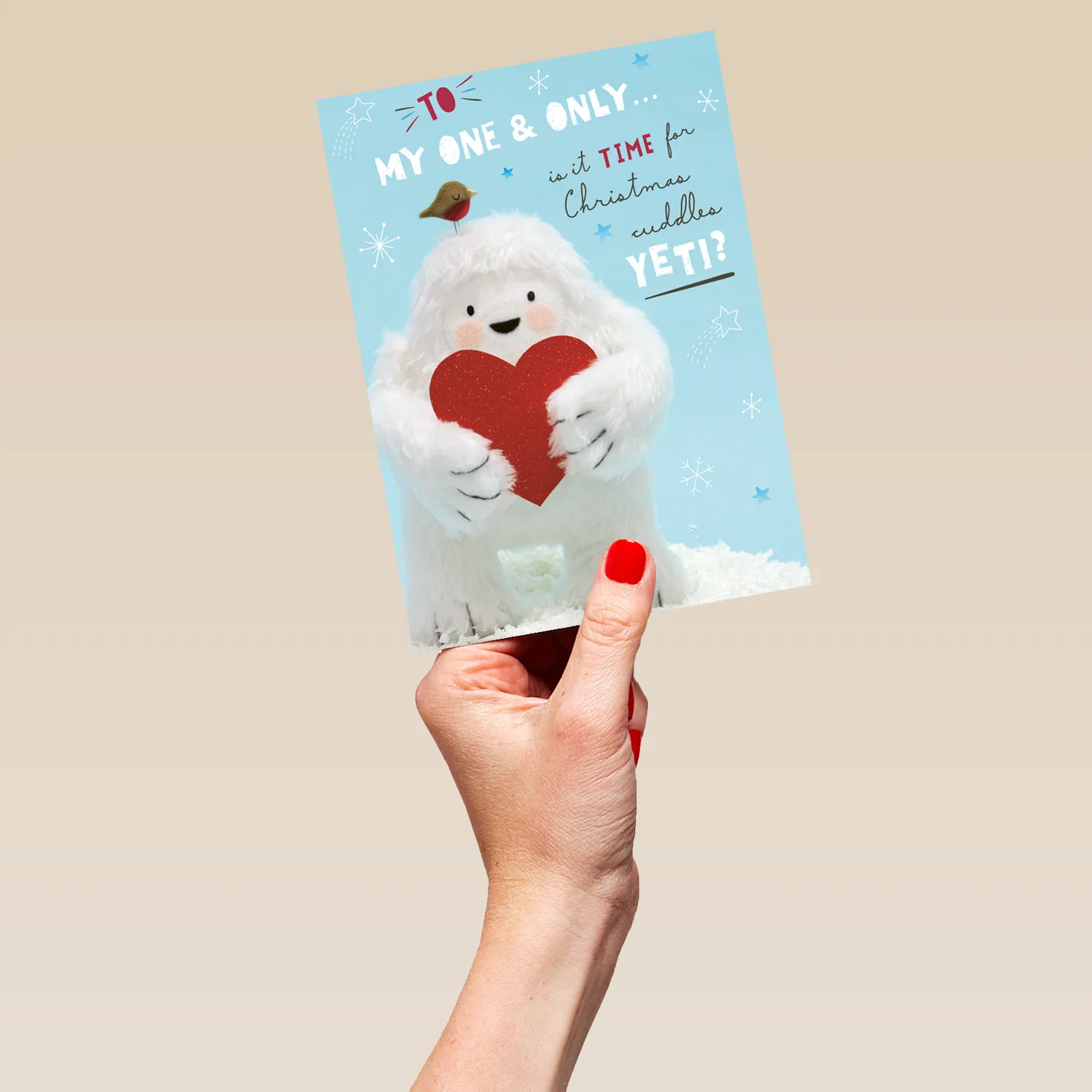 Personalised One I Love Winter Cuddles Christmas Card - Image 5