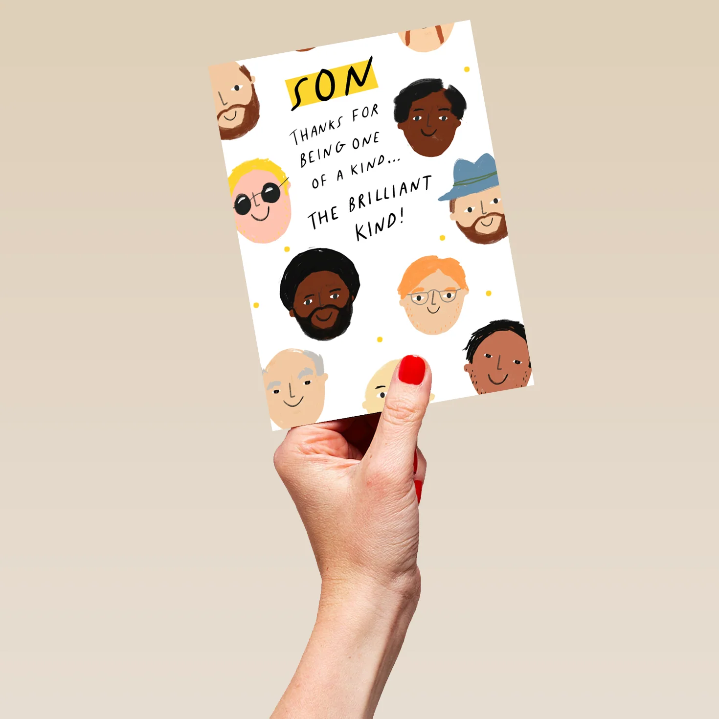 Personalised One Of A Kind Son Birthday Card - Image 5