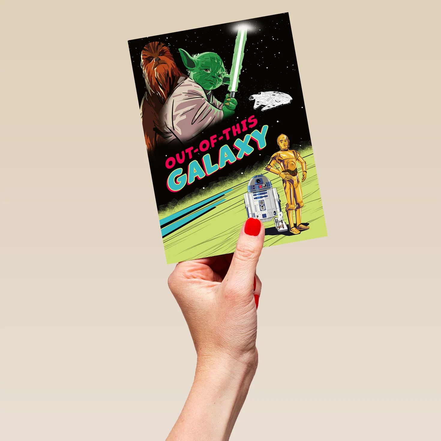 Personalised Original STAR WARS™️ 'Out-of-This-Galaxy' Design Birthday Card - Image 5