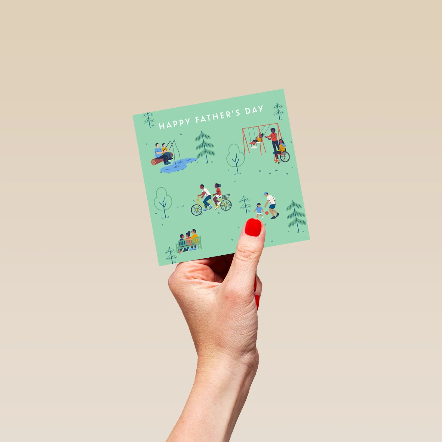 Personalised Outdoor Activities Father's Day Card - Image 4