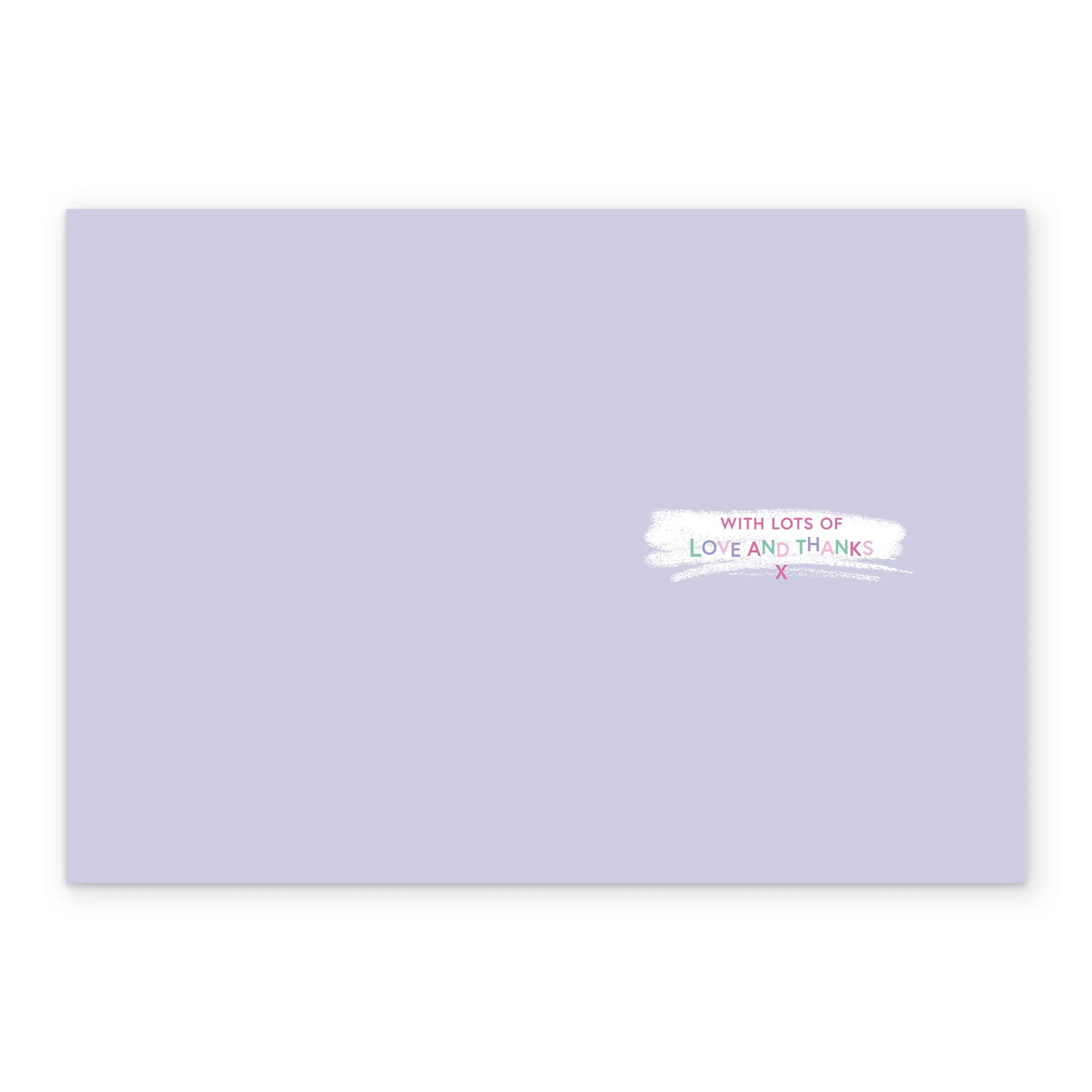 Personalised Owl and Bear Forever Friends Thank You Card - Image 3