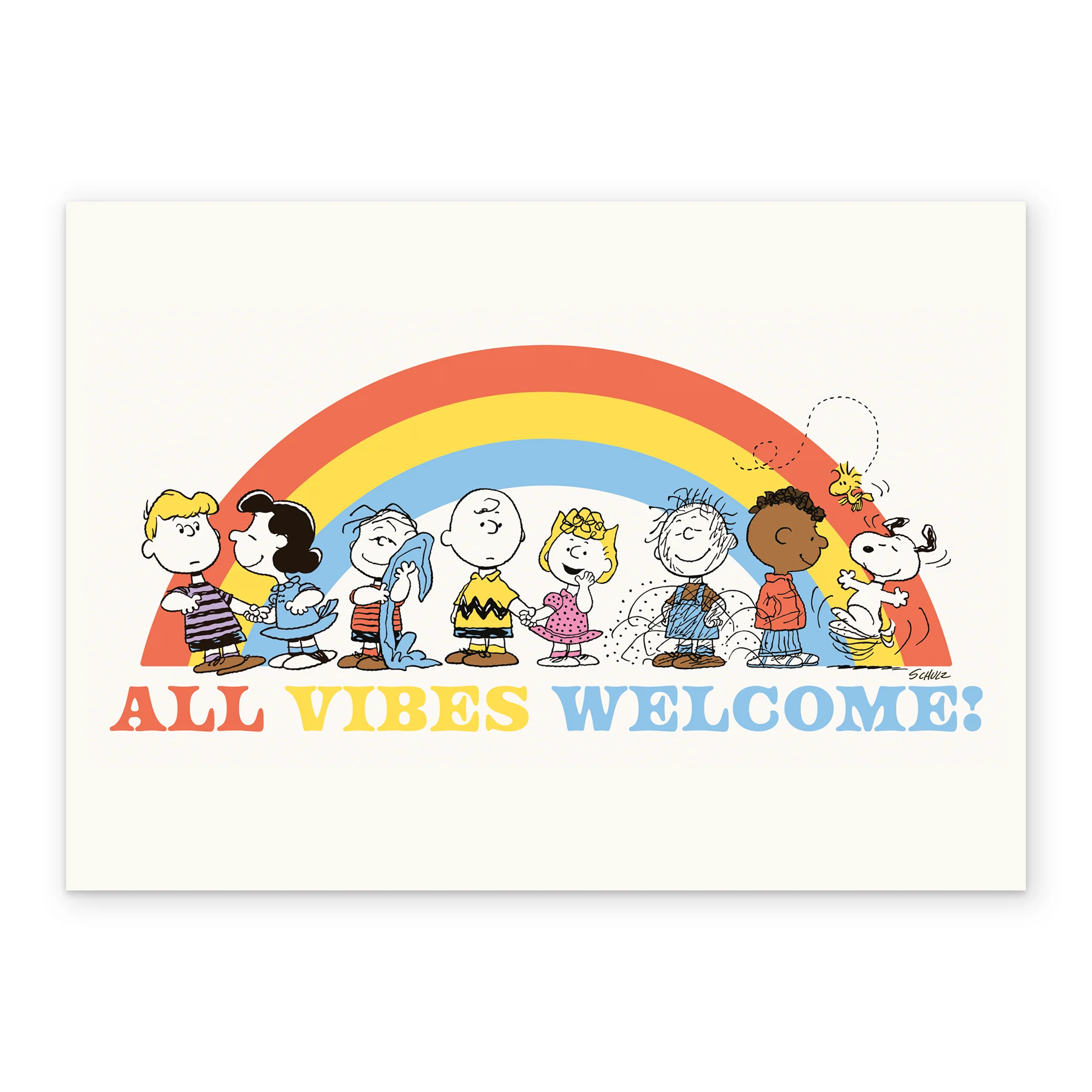 Personalised PEANUTS™ All Vibes Welcome Card - Image 2