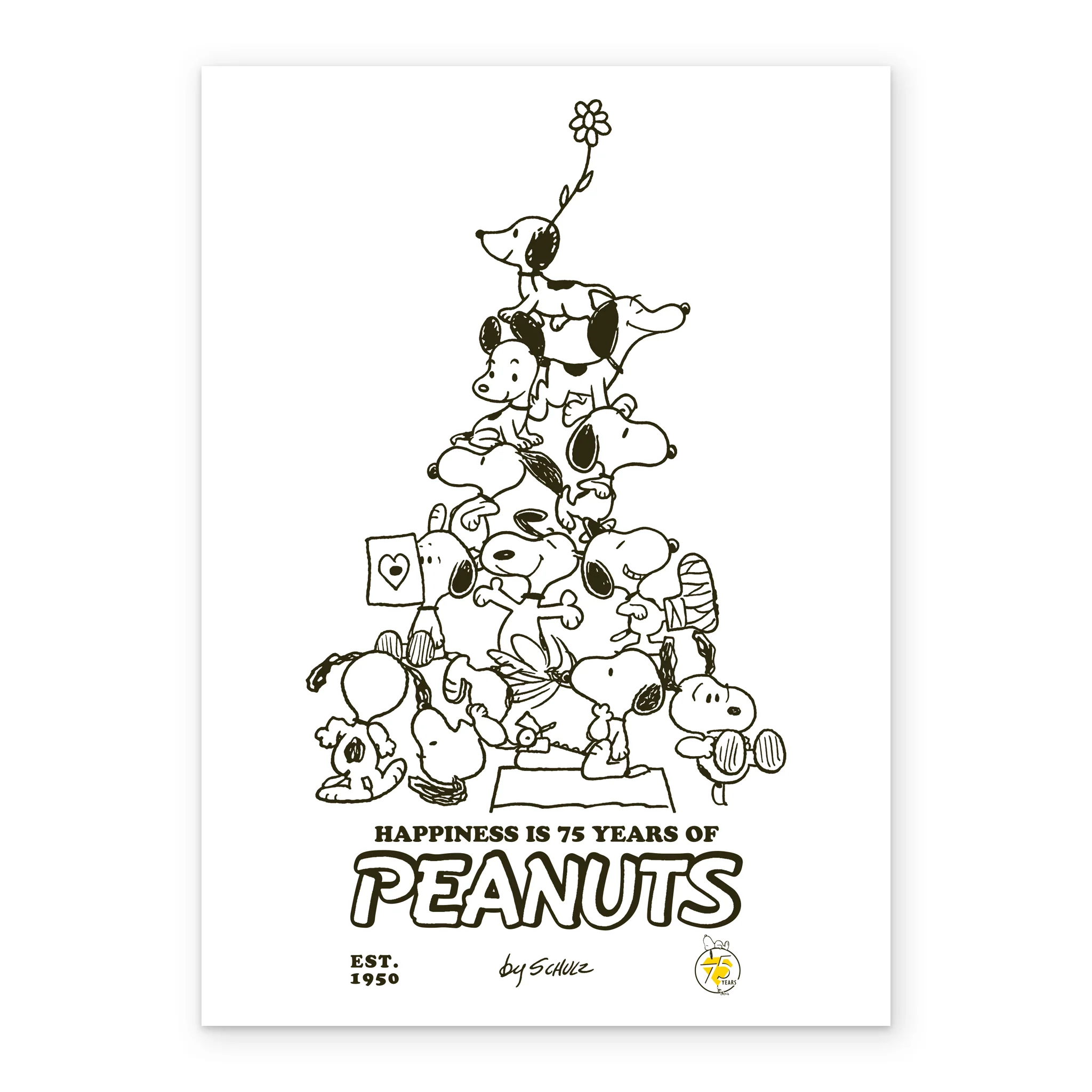 Personalised PEANUTS™ 'Happiness Is' Birthday Card - Image 2