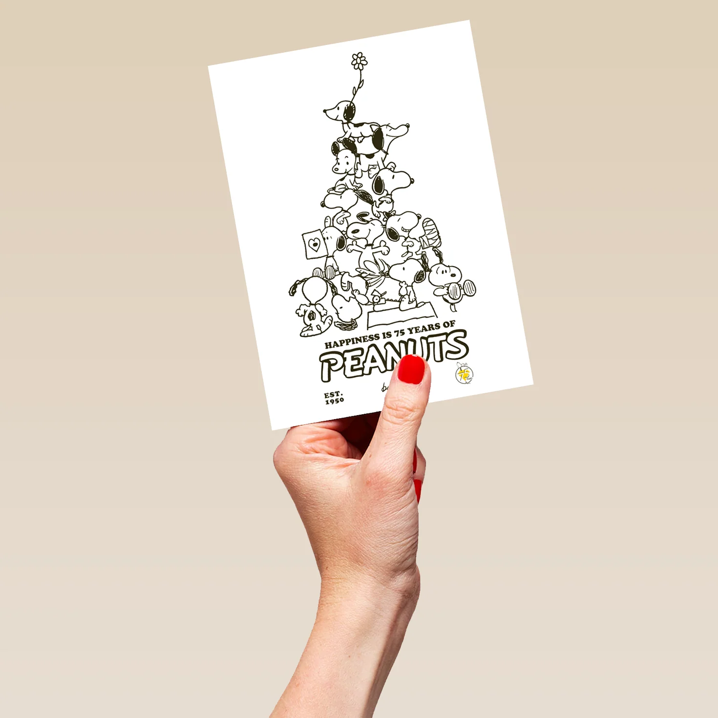Personalised PEANUTS™ 'Happiness Is' Birthday Card - Image 5