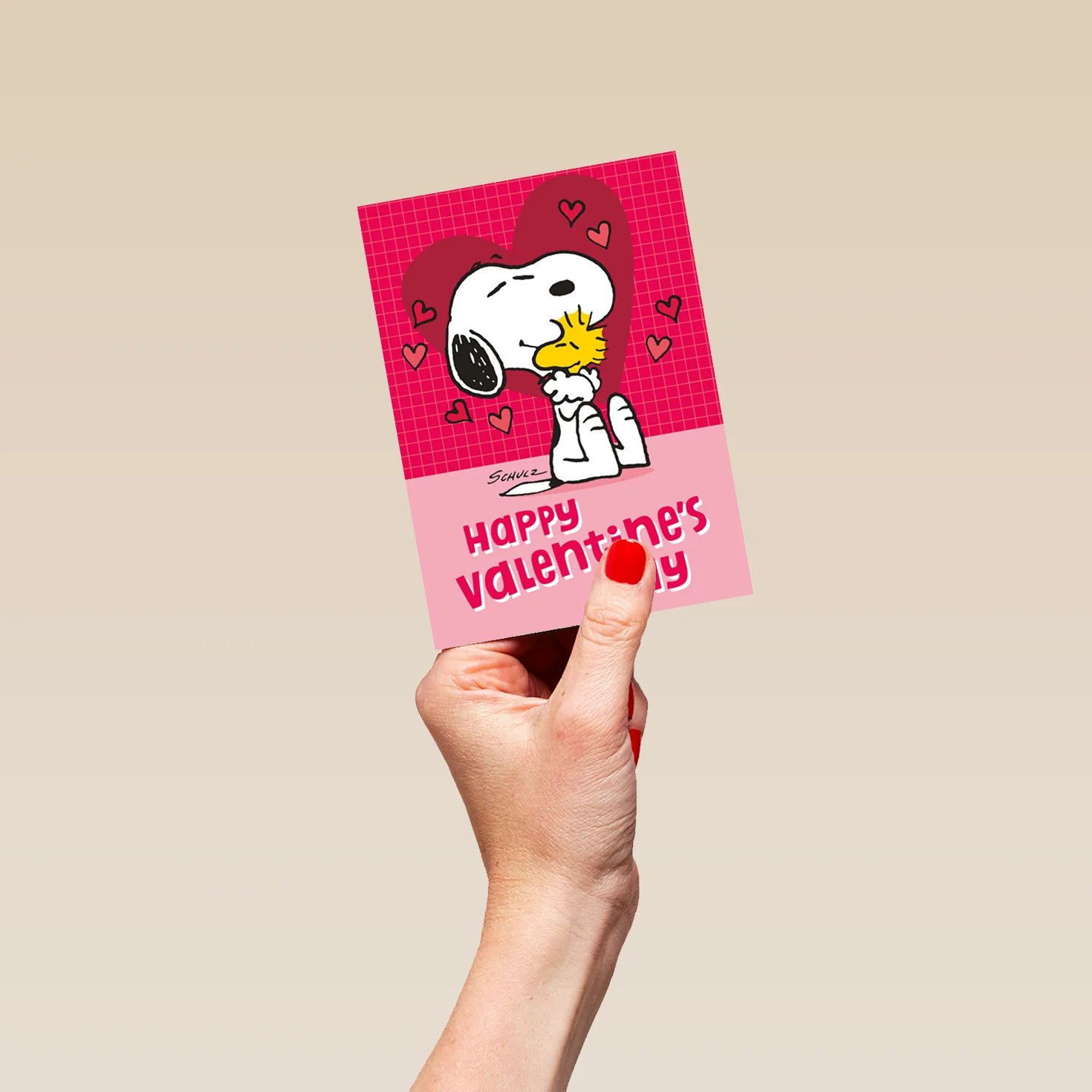 Personalised PEANUTS™️ 'Happiness is...' Valentine's Day Card - Image 4