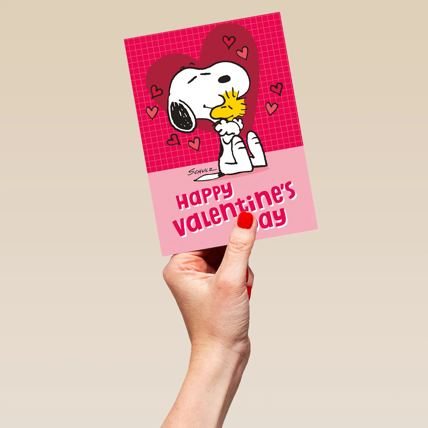 Personalised PEANUTS™️ 'Happiness is...' Valentine's Day Card - Image 5