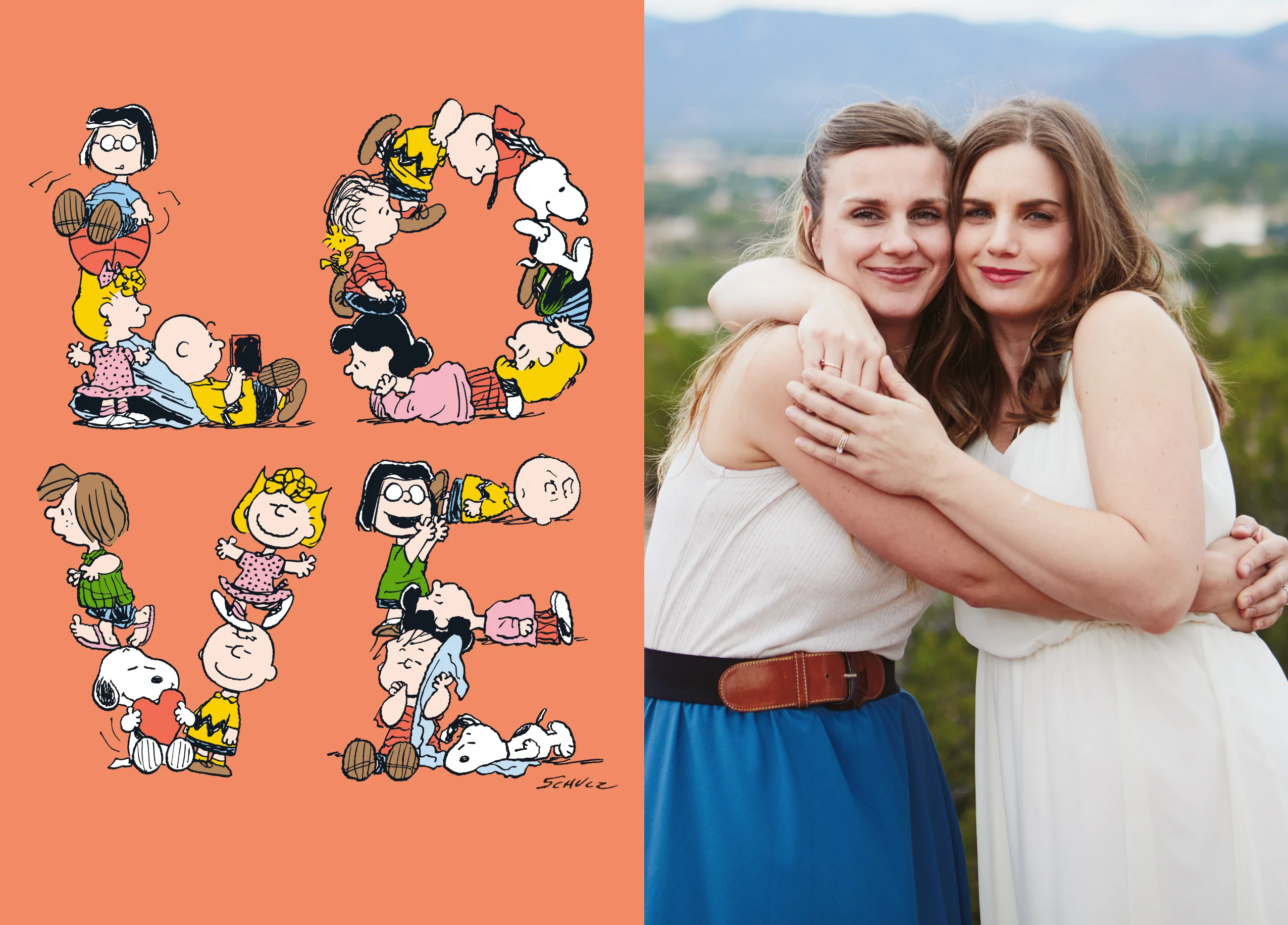 Personalised PEANUTS™ SNOOPY Love Photo Upload Valentine's Day Card
