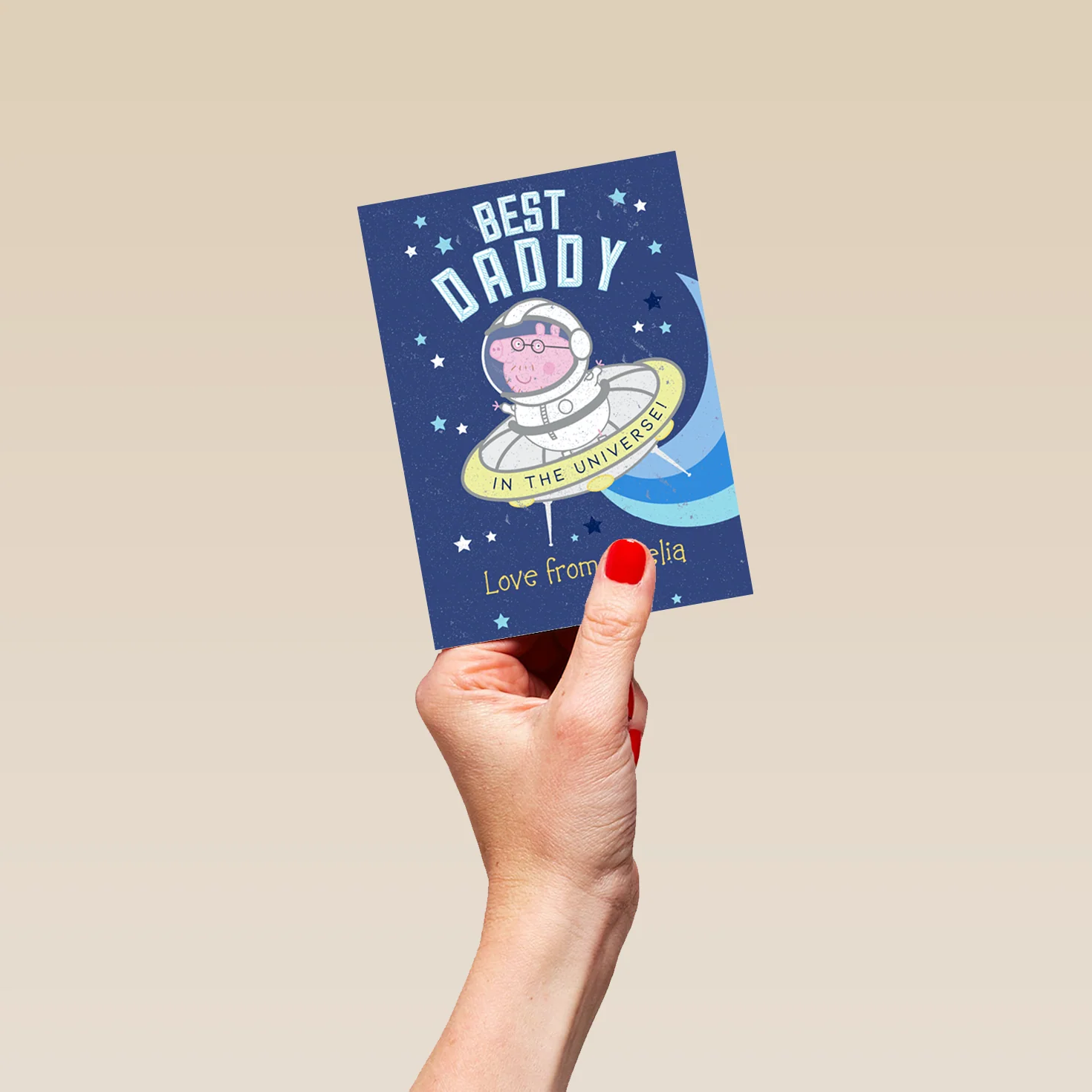 Personalised Peppa Pig Father's Day Card - Image 4