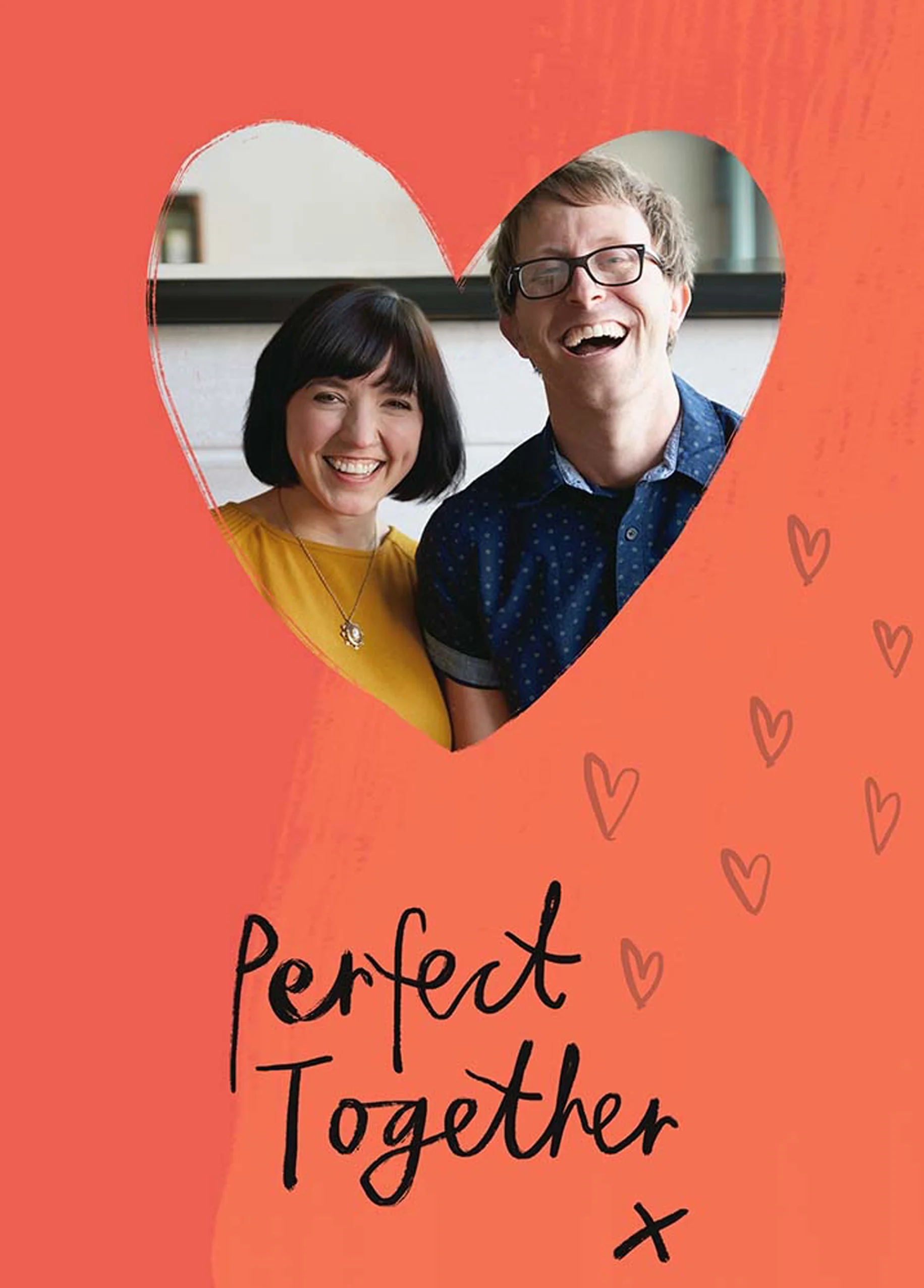 Personalised Perfect Together Anniversary Photo Card