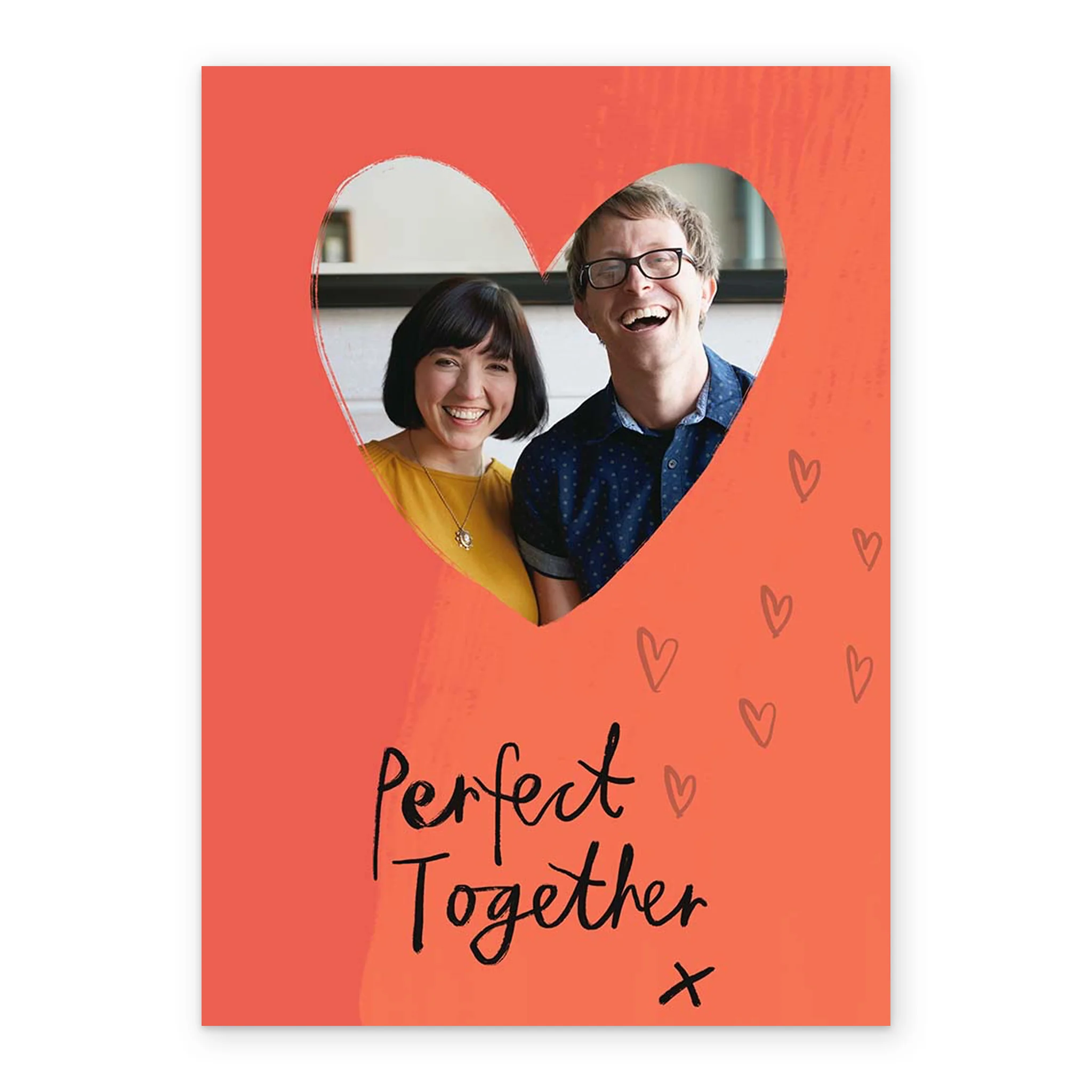Personalised Perfect Together Anniversary Photo Card - Image 2