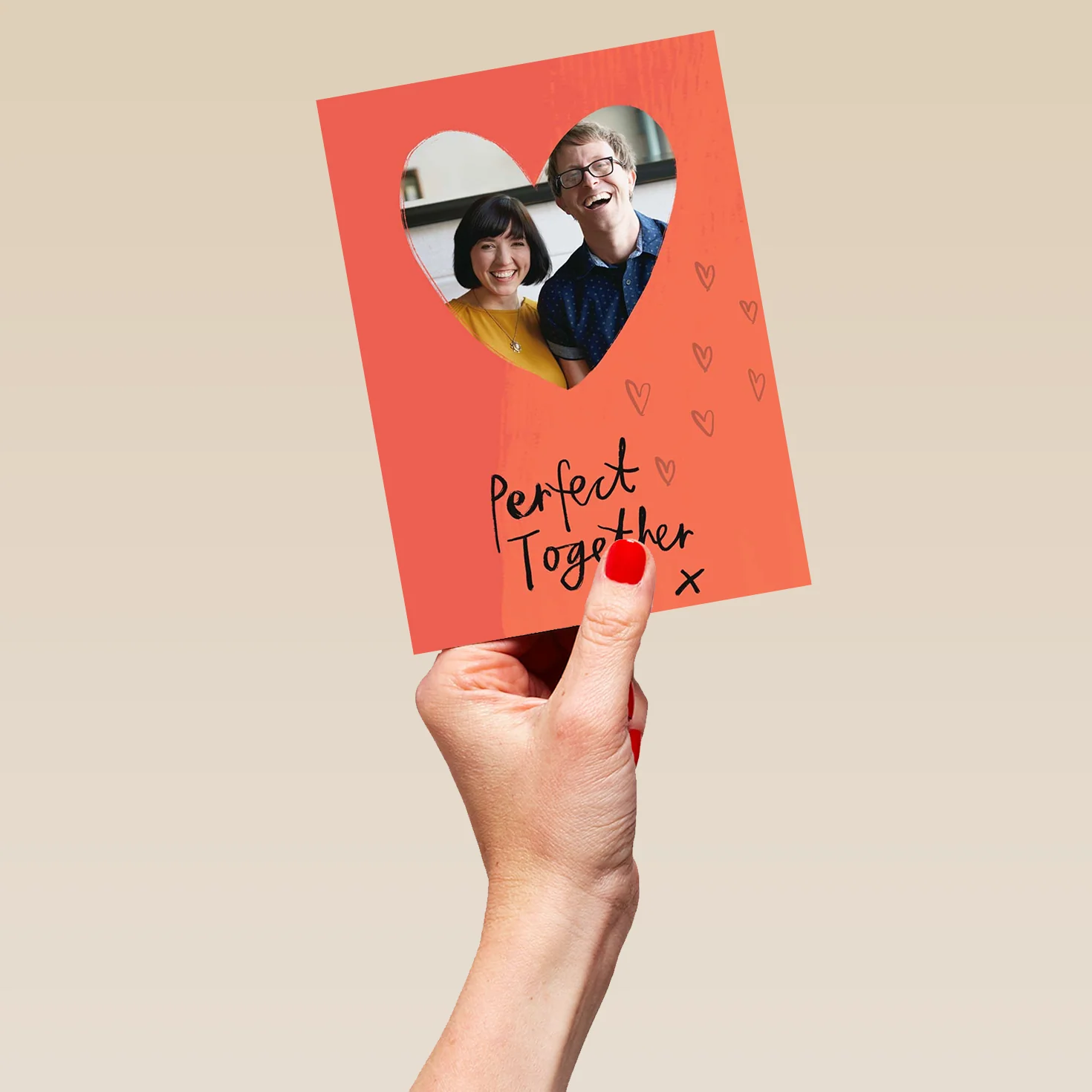 Personalised Perfect Together Anniversary Photo Card - Image 5