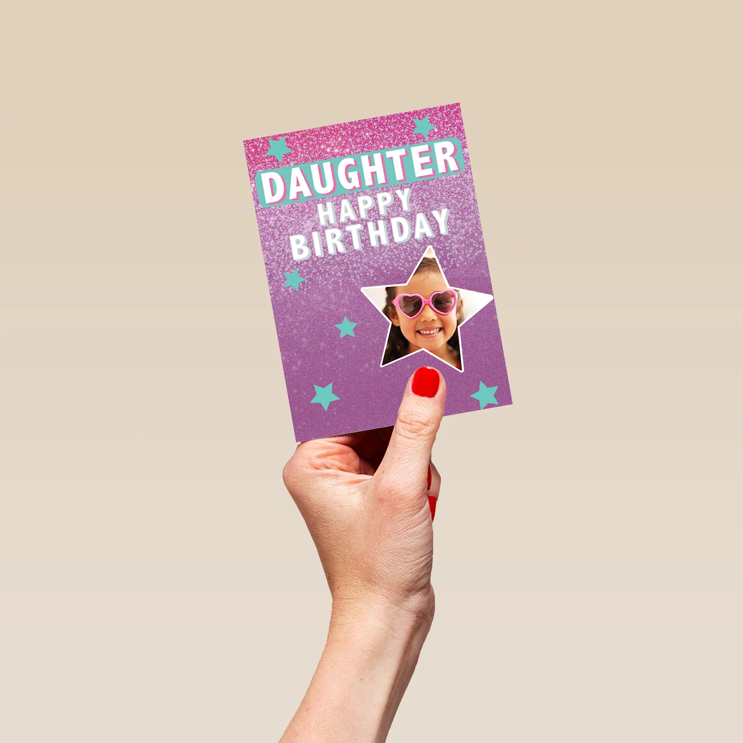 Personalised Photo Birthday Card For Daughter - Image 4