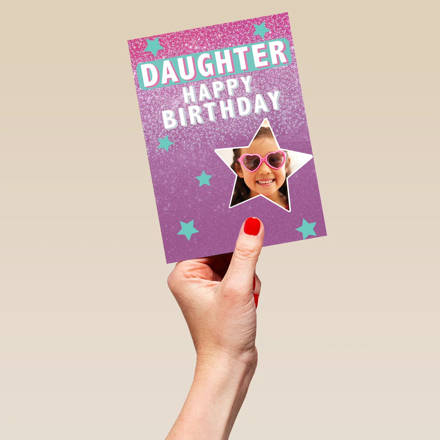 Personalised Photo Birthday Card For Daughter - Image 5